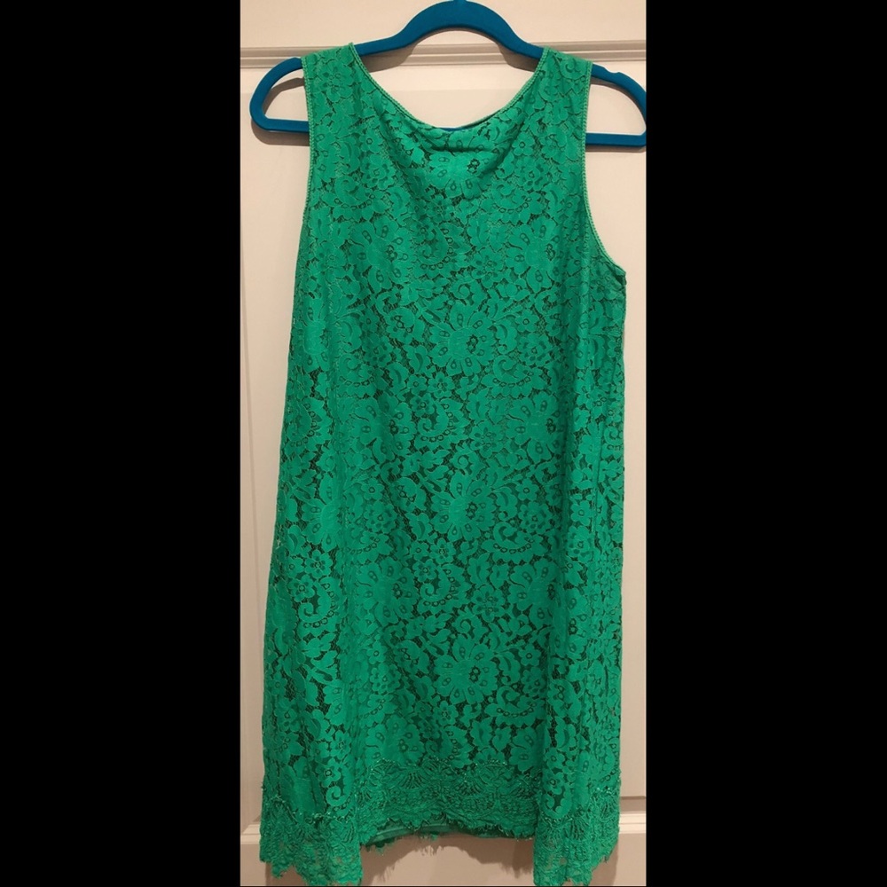Beautiful green lace dress